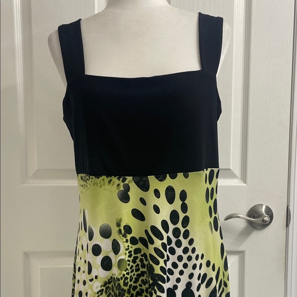 Frank Lyman Elegant Special Occasion Dress Asymmetrical Hem Animal Print Sz 14 - Picture 3 of 11